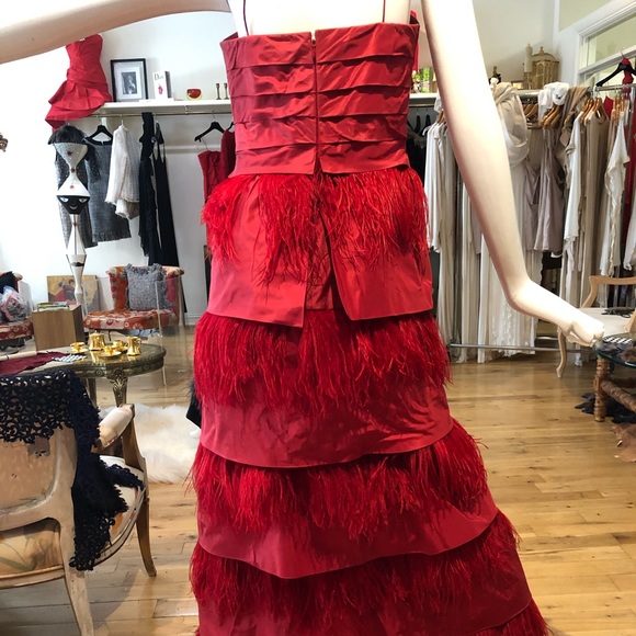 Red Dress - buy sample or custom made to order. - Picture 2 of 7